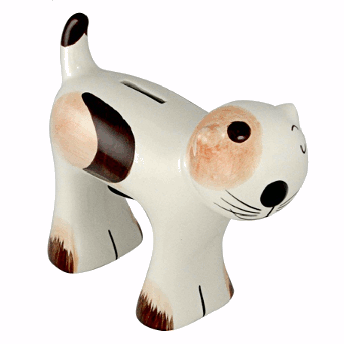 Ceramic Cat  Piggy  Bank  naturoPETic