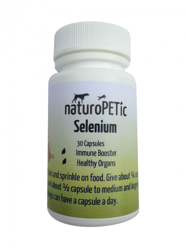 Selenium antioxidant booster for pets